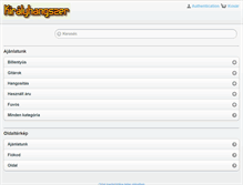 Tablet Screenshot of kiralyhangszerpecs.hu